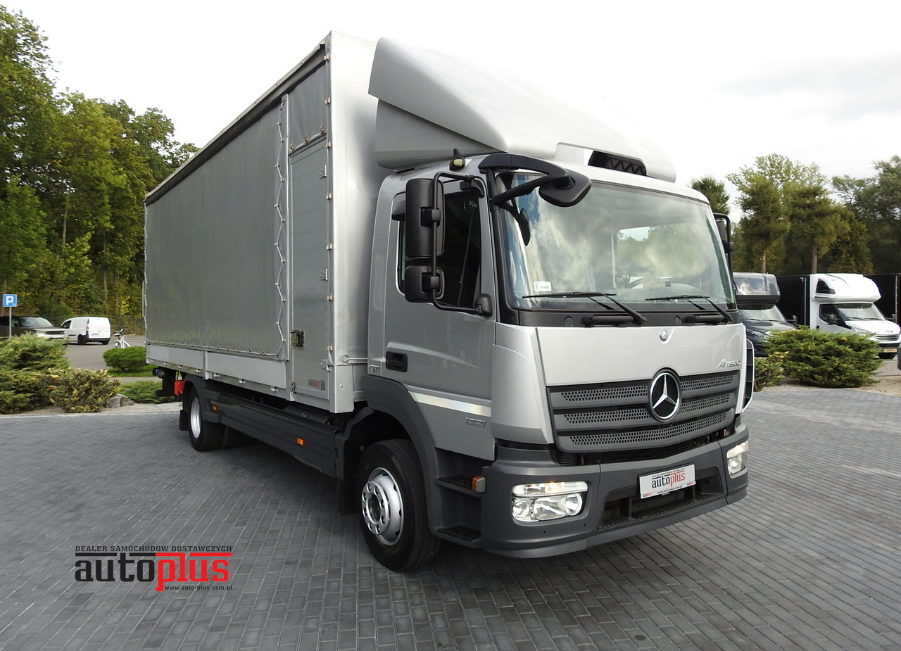 MERCEDES ATEGO 1221 TARPAULIN LIFT 16 PALLETS WEBASTO AIR CONDITIONING PNEUMATICS TWIN WHEELS 230HP - Plane LKW: das Bild 1 MERCEDES ATEGO 1221 TARPAULIN LIFT 16 PALLETS WEBASTO AIR CONDITIONING PNEUMATICS TWIN WHEELS 230HP - Plane LKW: das Bild 1