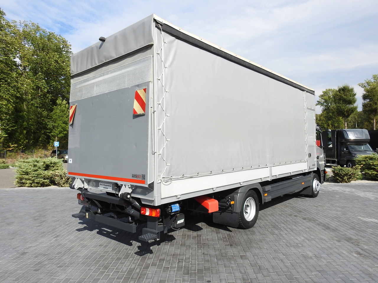 MERCEDES ATEGO 1221 TARPAULIN LIFT 16 PALLETS WEBASTO AIR CONDITIONING PNEUMATICS TWIN WHEELS 230HP - Plane LKW: das Bild 3 MERCEDES ATEGO 1221 TARPAULIN LIFT 16 PALLETS WEBASTO AIR CONDITIONING PNEUMATICS TWIN WHEELS 230HP - Plane LKW: das Bild 3
