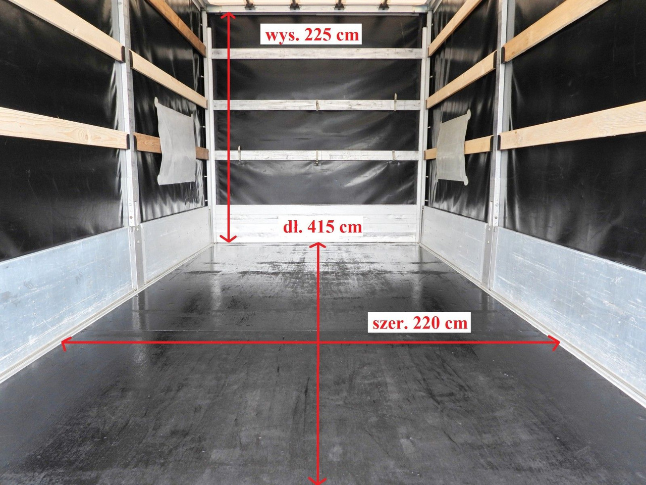 Planen Transporter, Transporter mit Doppelkabine Mercedes-Benz SPRINTER 316 PRITSCHE PLANE AUFZUG 8 PALETTEN: das Bild 12