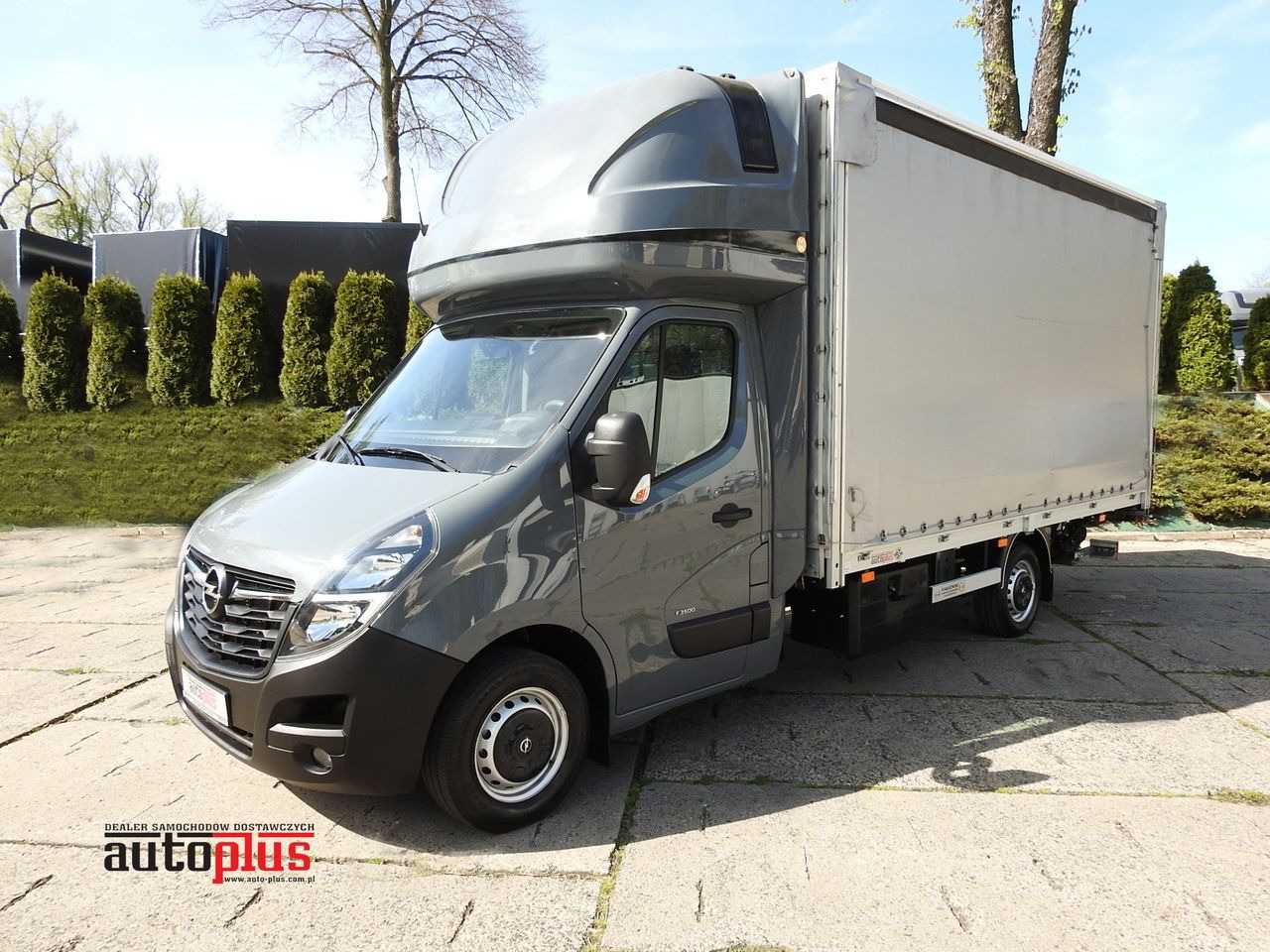 OPEL MOVANO TARPAULIN LIFT 9 PALLETS WEBASTO CRUISE CONTROL NAVIGATION LED LIGHTS PNEUMATICS AIR CONDITIONING 165HP - Planen Transporter: das Bild 1 OPEL MOVANO TARPAULIN LIFT 9 PALLETS WEBASTO CRUISE CONTROL NAVIGATION LED LIGHTS PNEUMATICS AIR CONDITIONING 165HP - Planen Transporter: das Bild 1