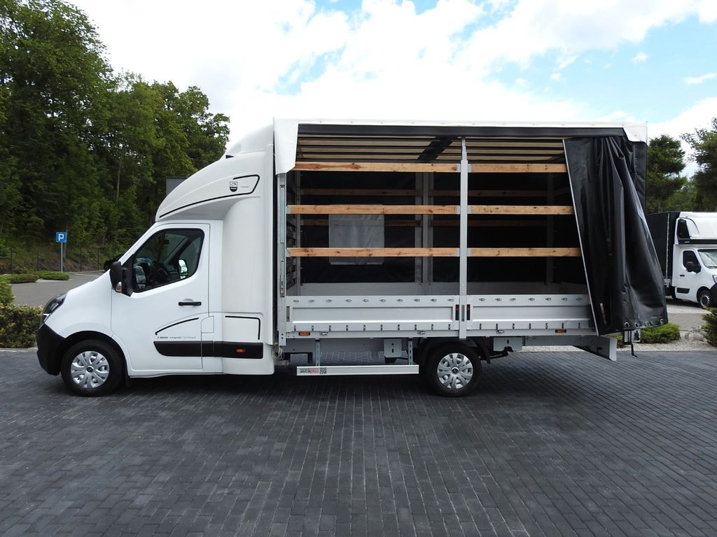 Planen Transporter, Transporter mit Doppelkabine Opel MOVANO PRITSCHE PLANE 10 PALETTEN WEBASTO A/C: das Bild 7