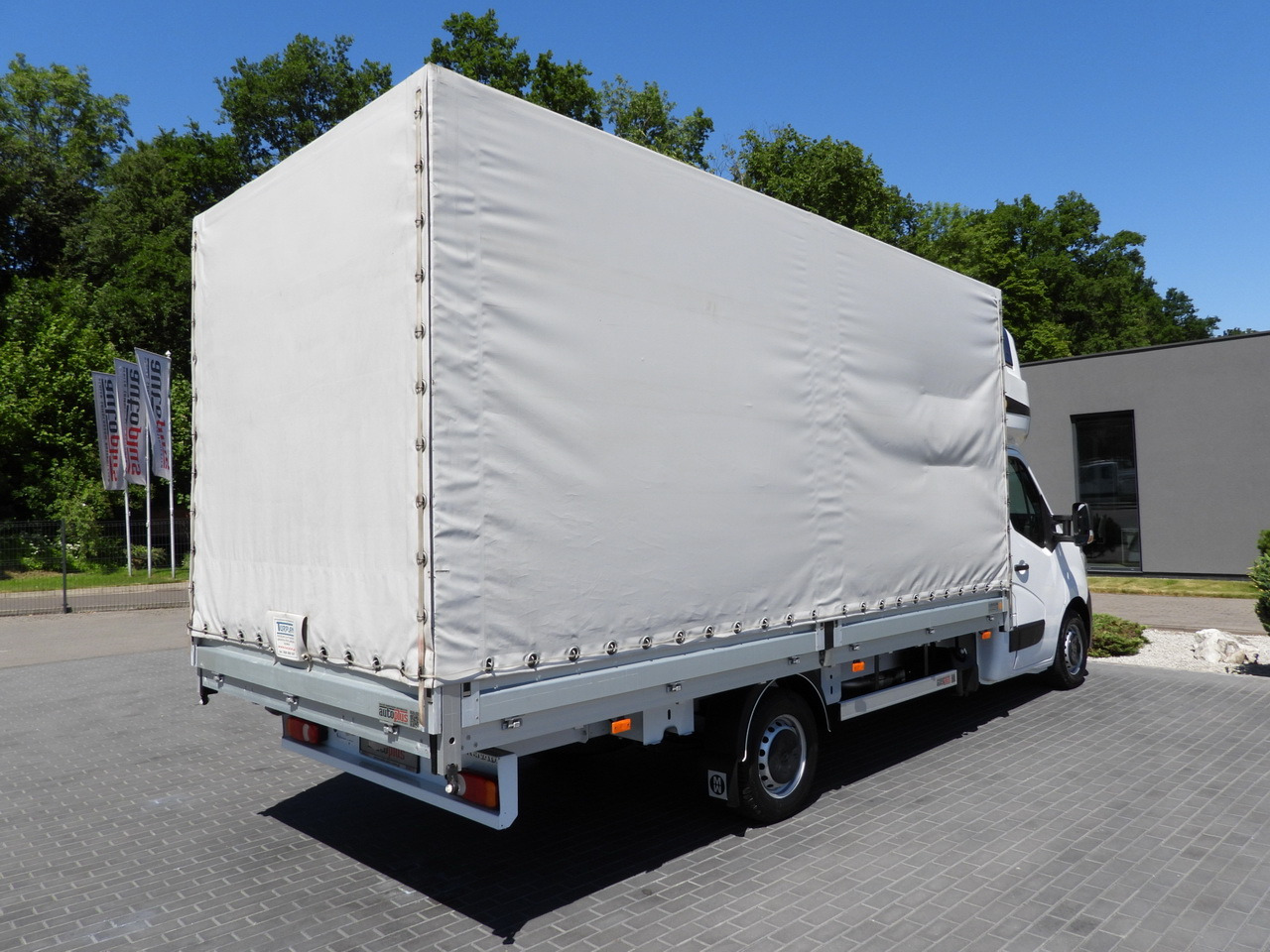 Planen Transporter RENAULT MASTER  TARPAULIN 10 PALLETS WEBASTO CRUISE CONTROL LED LIGHTS PNEUMATICS AIR CONDITIONING  165HP: das Bild 13