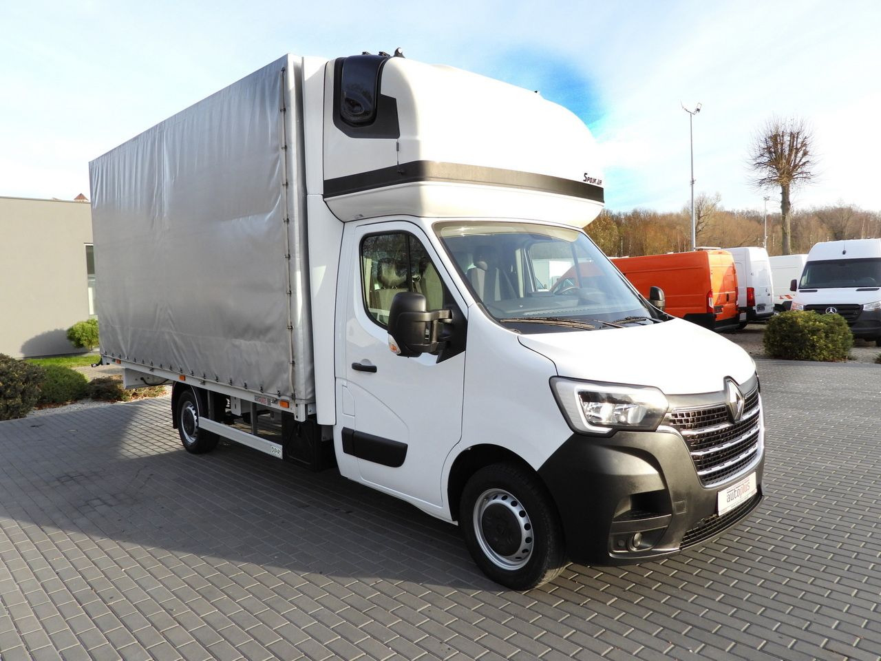 RENAULT MASTER TARPAULIN 10 PALLETS WEBASTO CRUISE CONTROL LED LIGHTS PNEUMATICS AIR CONDITIONING 165HP - Planen Transporter: das Bild 4 RENAULT MASTER TARPAULIN 10 PALLETS WEBASTO CRUISE CONTROL LED LIGHTS PNEUMATICS AIR CONDITIONING 165HP - Planen Transporter: das Bild 4