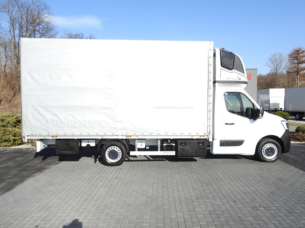 Planen Transporter RENAULT MASTER  TARPAULIN 10 PALLETS WEBASTO CRUISE CONTROL LED LIGHTS PNEUMATICS AIR CONDITIONING  165HP: das Bild 7