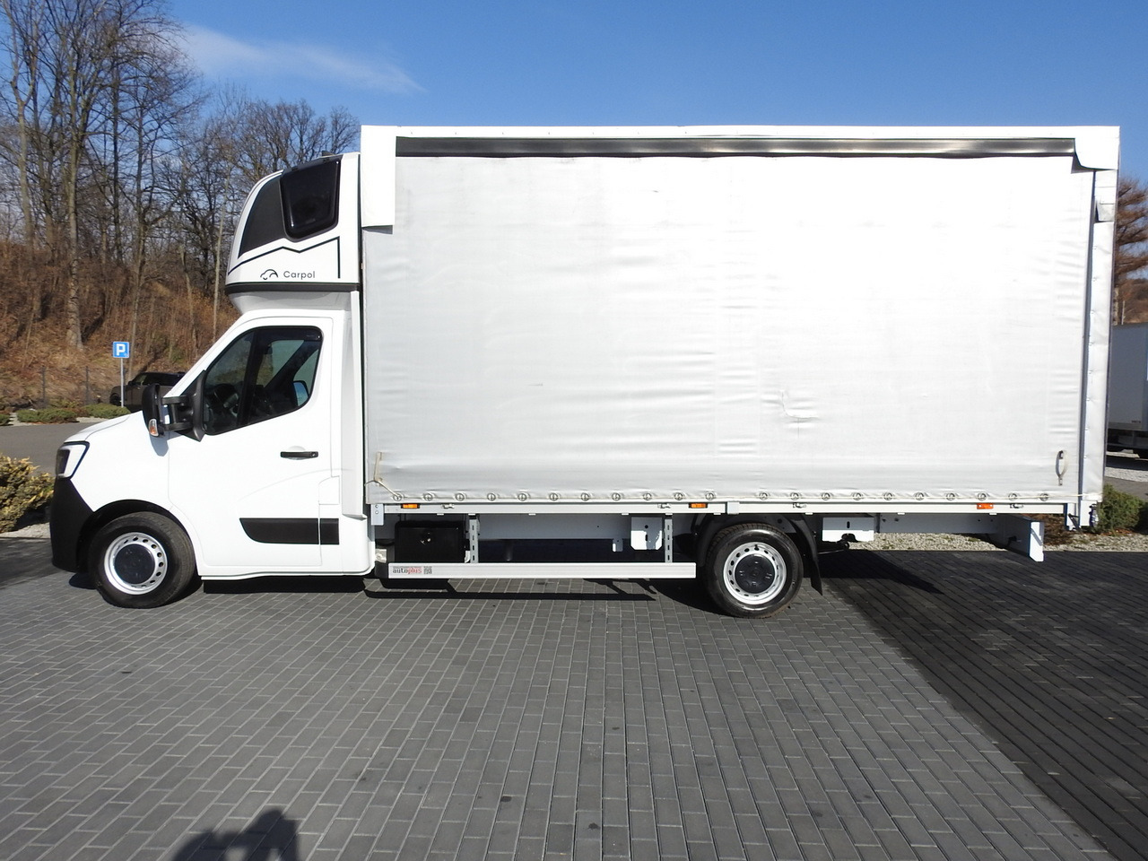 Planen Transporter RENAULT MASTER  TARPAULIN 10 PALLETS WEBASTO CRUISE CONTROL LED LIGHTS PNEUMATICS AIR CONDITIONING  165HP: das Bild 9