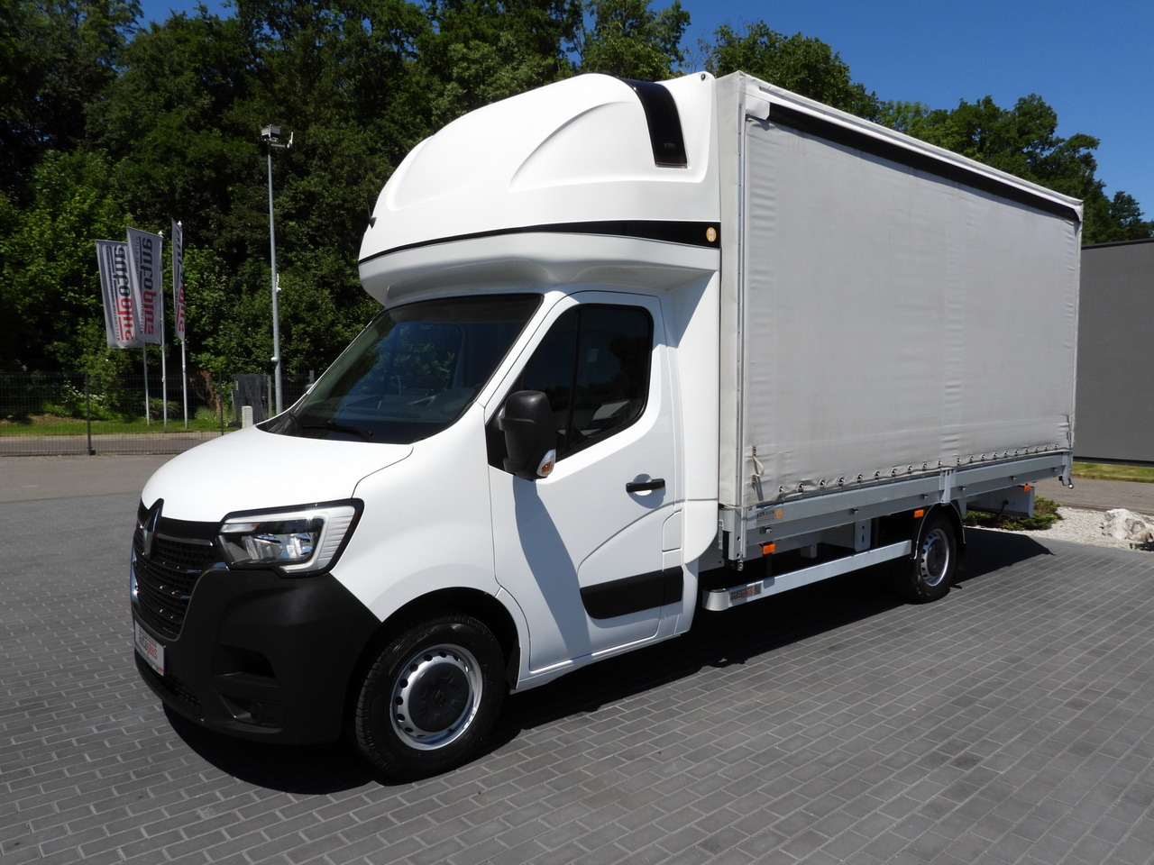 Planen Transporter RENAULT MASTER  TARPAULIN 10 PALLETS WEBASTO CRUISE CONTROL LED LIGHTS PNEUMATICS AIR CONDITIONING  165HP: das Bild 6