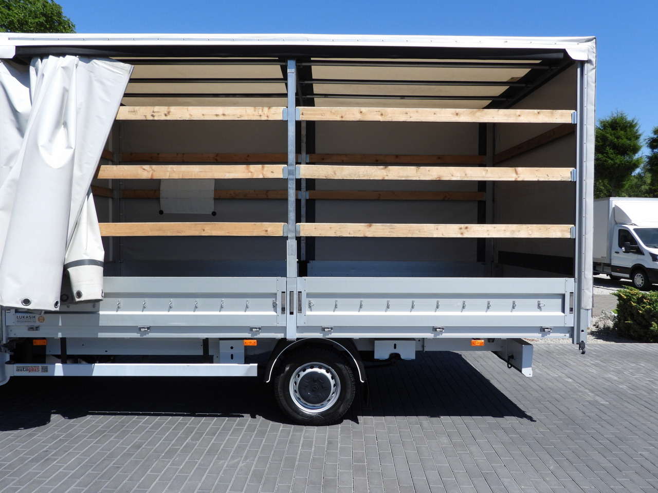 Planen Transporter RENAULT MASTER  TARPAULIN 10 PALLETS WEBASTO CRUISE CONTROL LED LIGHTS PNEUMATICS AIR CONDITIONING  165HP: das Bild 24