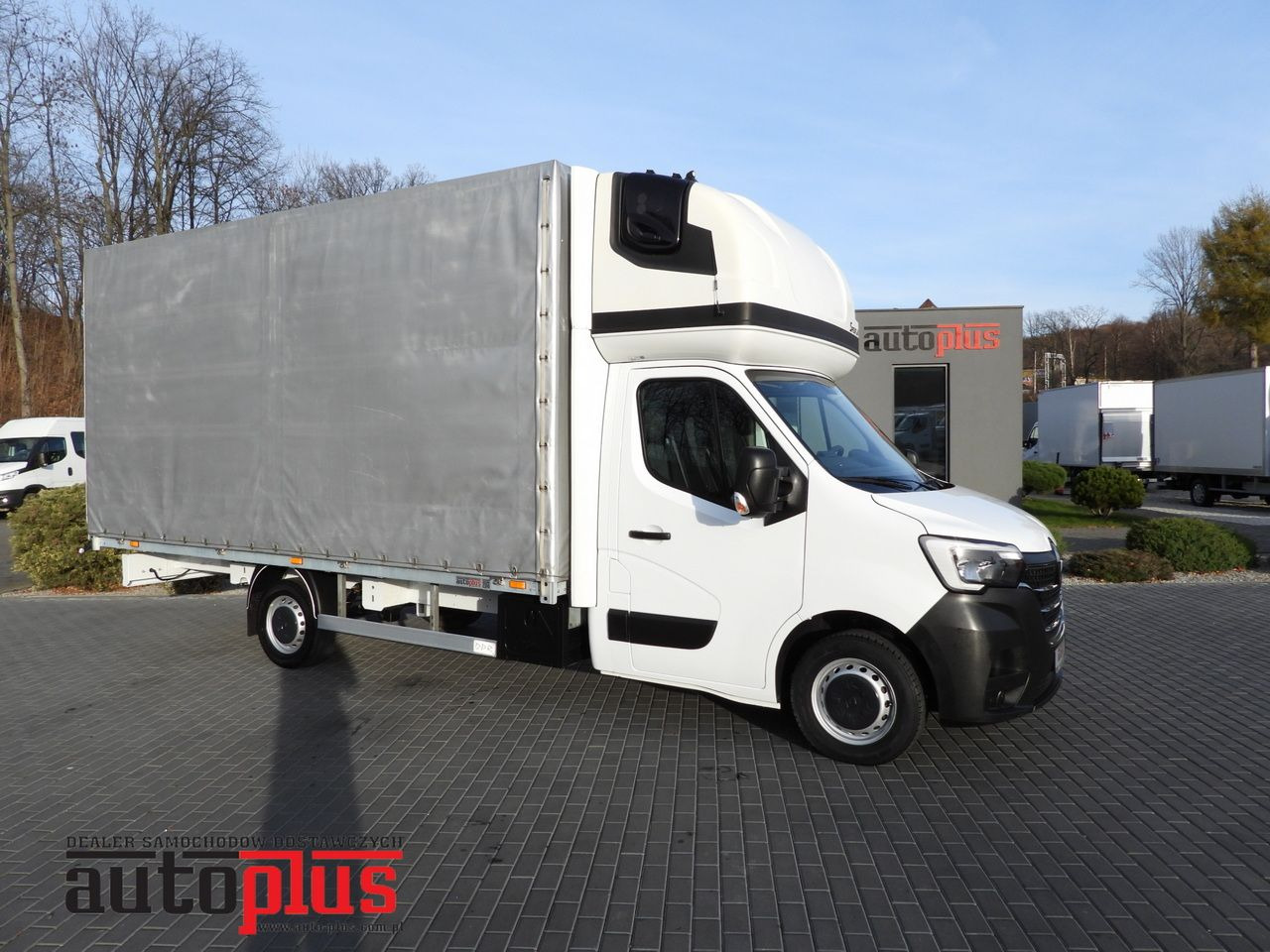 RENAULT MASTER TARPAULIN 10 PALLETS WEBASTO CRUISE CONTROL LED LIGHTS PNEUMATICS AIR CONDITIONING 165HP - Planen Transporter: das Bild 1 RENAULT MASTER TARPAULIN 10 PALLETS WEBASTO CRUISE CONTROL LED LIGHTS PNEUMATICS AIR CONDITIONING 165HP - Planen Transporter: das Bild 1