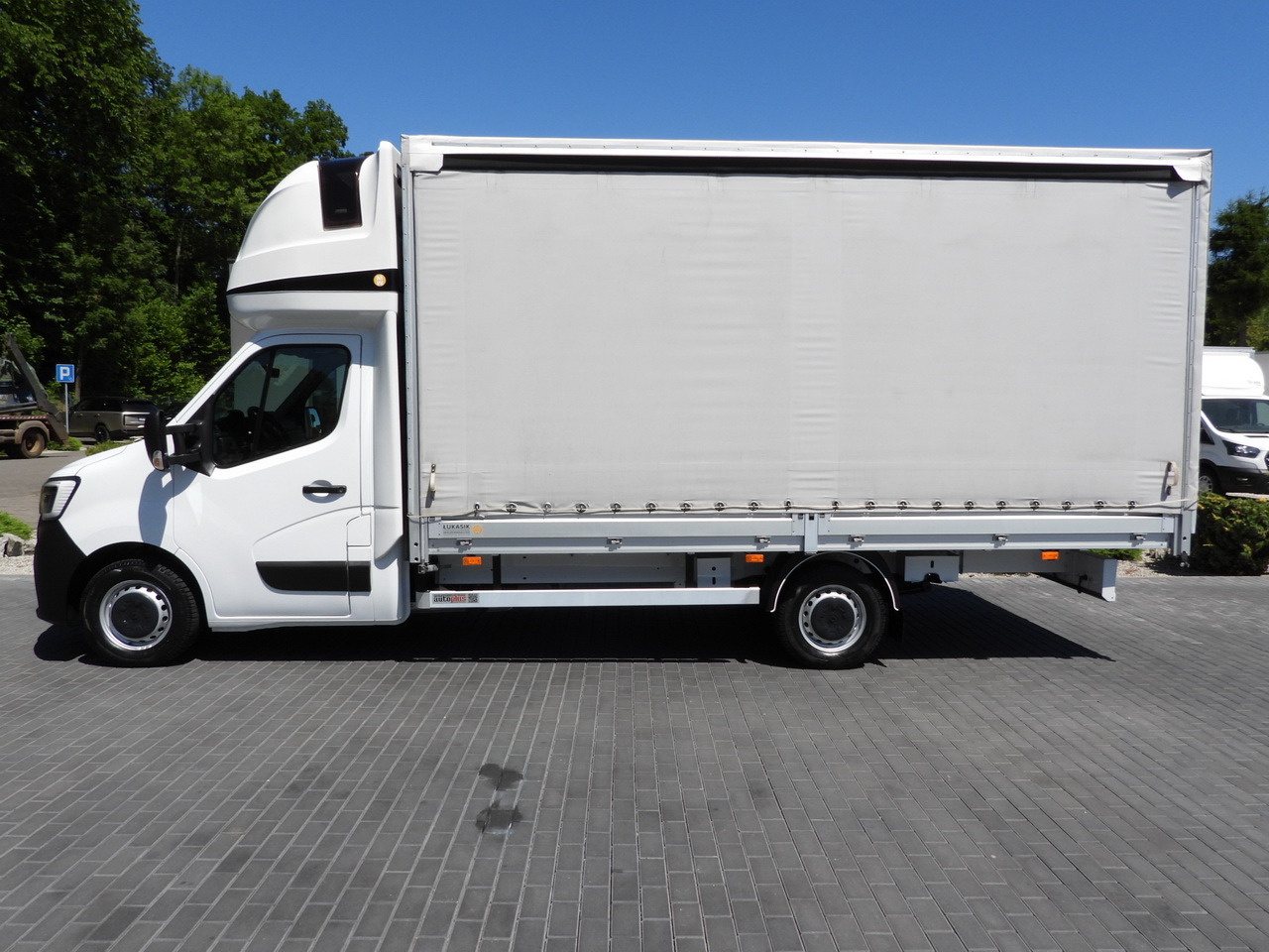 Planen Transporter RENAULT MASTER  TARPAULIN 10 PALLETS WEBASTO CRUISE CONTROL LED LIGHTS PNEUMATICS AIR CONDITIONING  165HP: das Bild 8