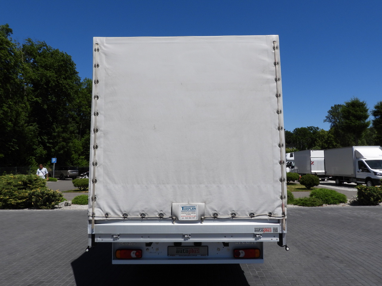 Planen Transporter RENAULT MASTER  TARPAULIN 10 PALLETS WEBASTO CRUISE CONTROL LED LIGHTS PNEUMATICS AIR CONDITIONING  165HP: das Bild 11