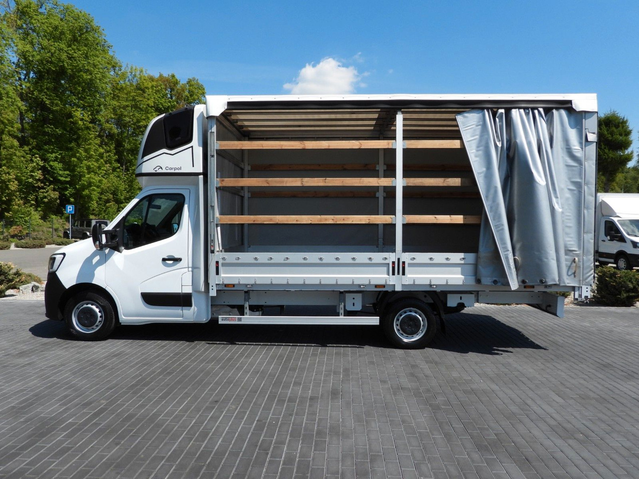 Planen Transporter Renault MASTER  PRITSCHE PLANE 10 PALETTEN WEBASTO A/C: das Bild 8