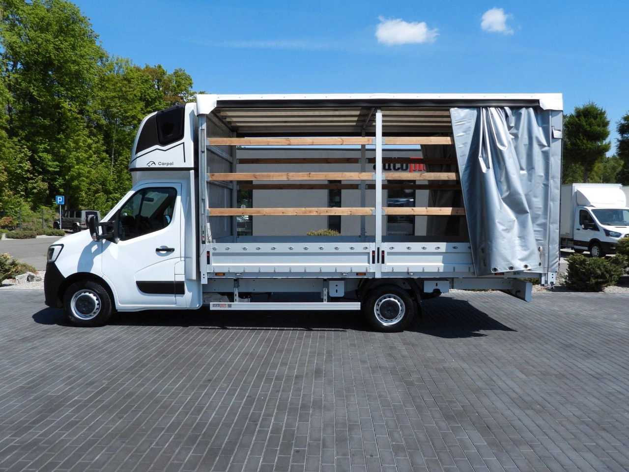 Planen Transporter Renault MASTER  PRITSCHE PLANE 10 PALETTEN WEBASTO A/C: das Bild 9