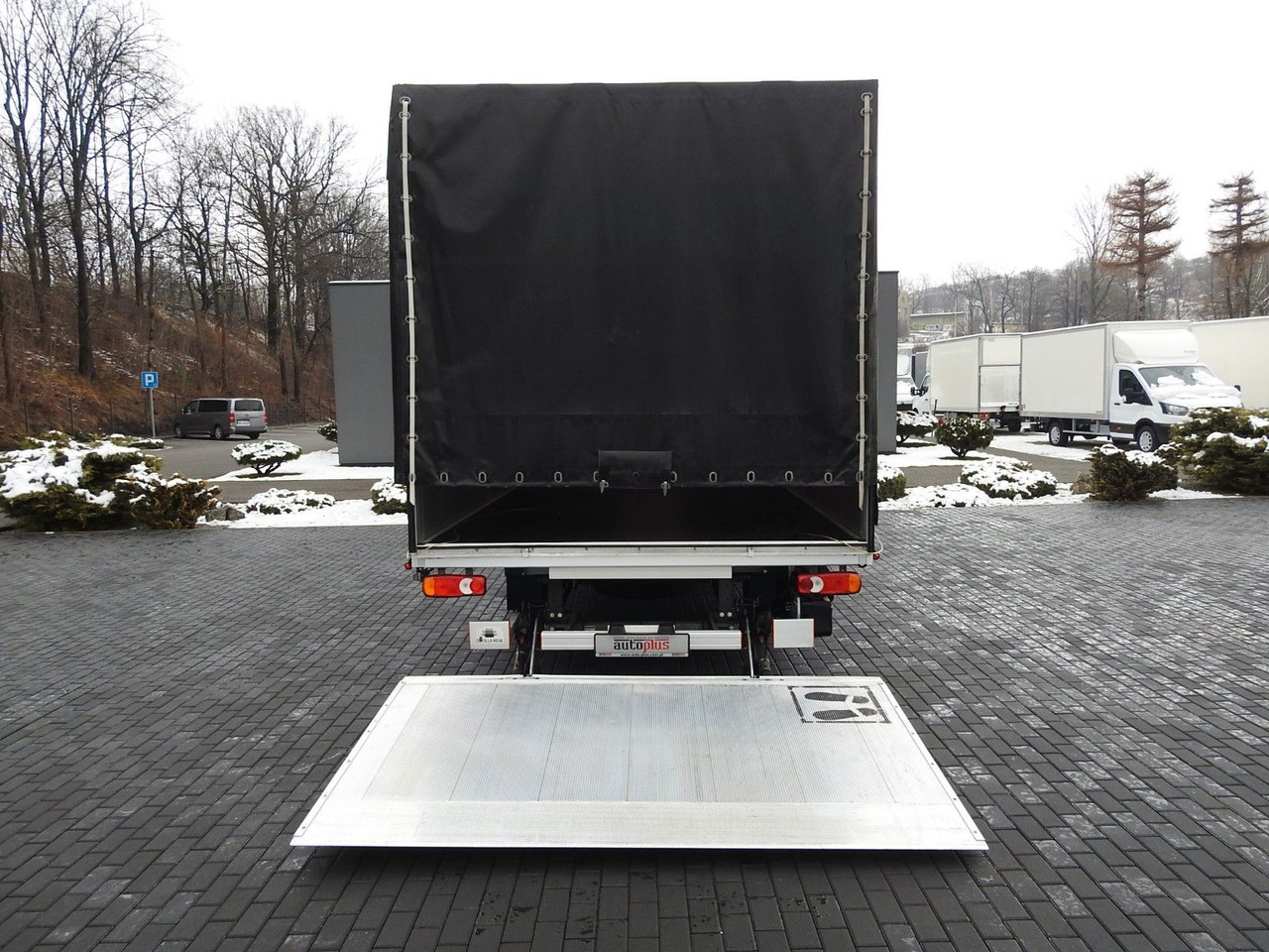 Planen Transporter, Zustand - NEU Renault MASTER  PRITSCHE PLANE AUFZUG 10 PALETEN WEBASTO: das Bild 12