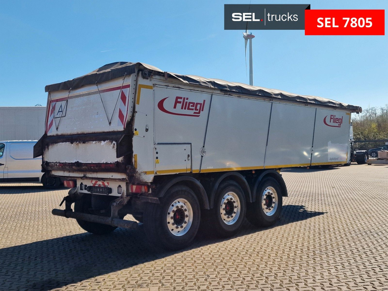 Fliegl ASS 372 Thermo / Thermomulde mit Abschiebetechn. - Kipper Auflieger: das Bild 5 Fliegl ASS 372 Thermo / Thermomulde mit Abschiebetechn. - Kipper Auflieger: das Bild 5