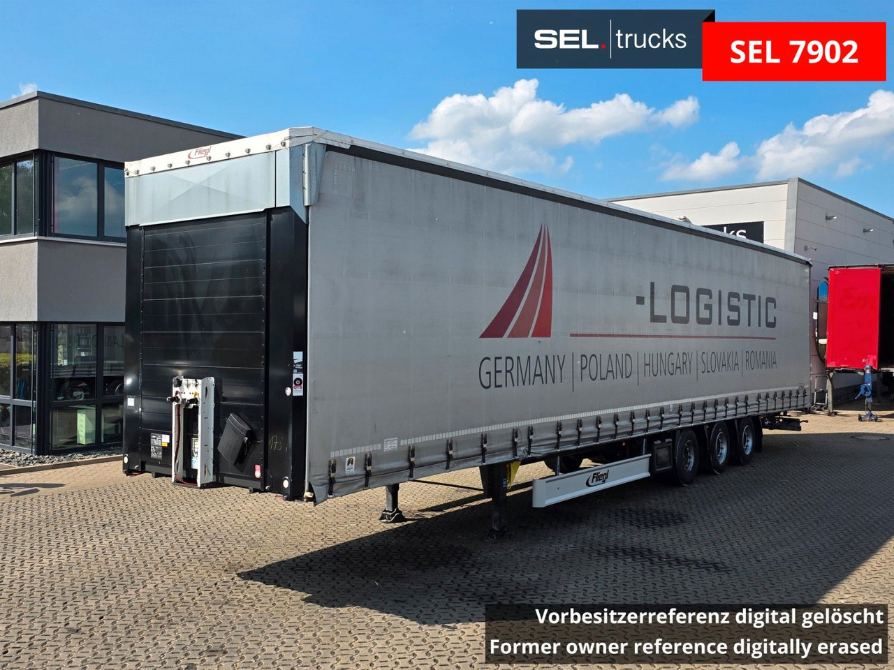 Fliegl SDS 390 X-tra Long / Mega / Long Trailer - Planenauflieger: das Bild 1 Fliegl SDS 390 X-tra Long / Mega / Long Trailer - Planenauflieger: das Bild 1
