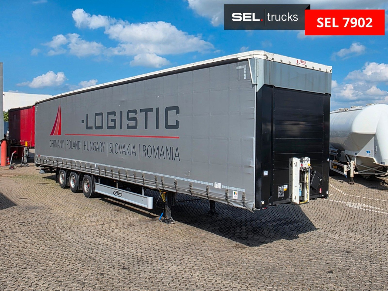 Fliegl SDS 390 X-tra Long / Mega / Long Trailer - Planenauflieger: das Bild 3 Fliegl SDS 390 X-tra Long / Mega / Long Trailer - Planenauflieger: das Bild 3