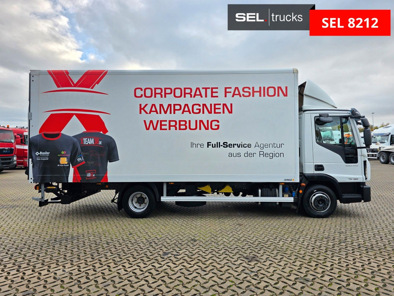 Iveco Eurocargo 75-190 / Ladebordwand / 6D - Koffer Transporter: das Bild 4 Iveco Eurocargo 75-190 / Ladebordwand / 6D - Koffer Transporter: das Bild 4