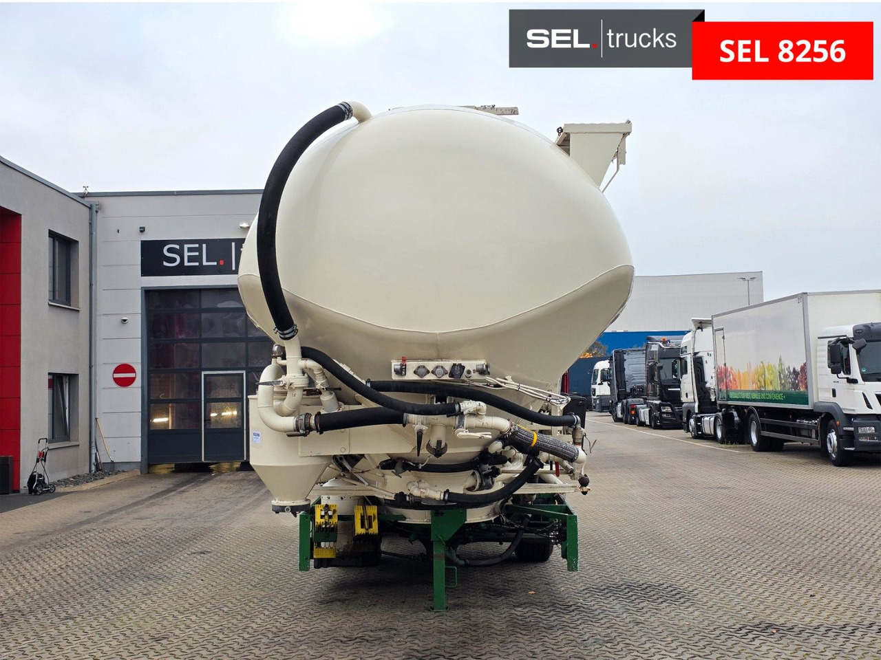 Köhler BSCX31/51/A / 51.000 l / Lenkachse - Siloauflieger: das Bild 2 Köhler BSCX31/51/A / 51.000 l / Lenkachse - Siloauflieger: das Bild 2