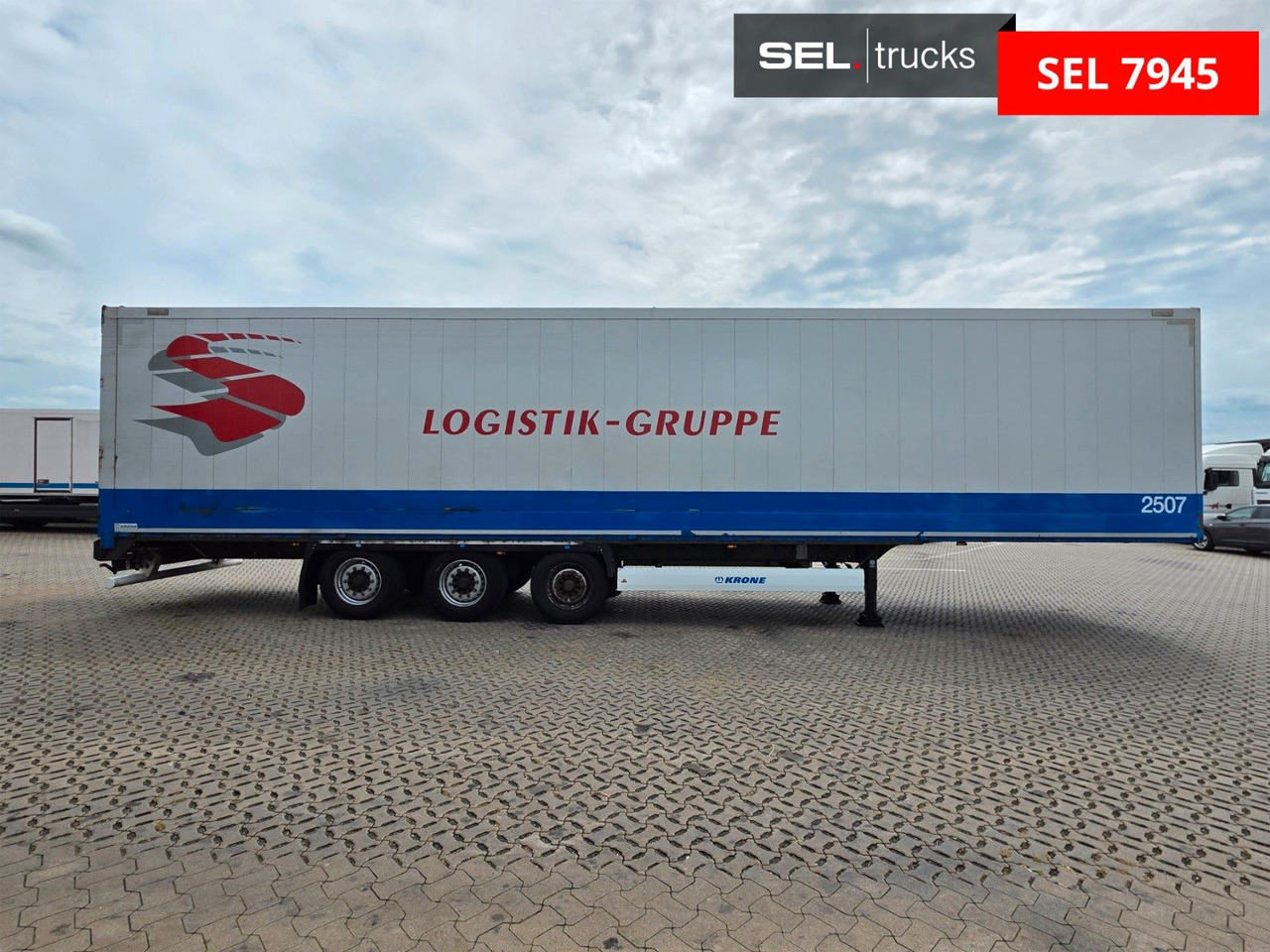 Krone SD / Textil / Liftachse - Koffer Auflieger: das Bild 4 Krone SD / Textil / Liftachse - Koffer Auflieger: das Bild 4