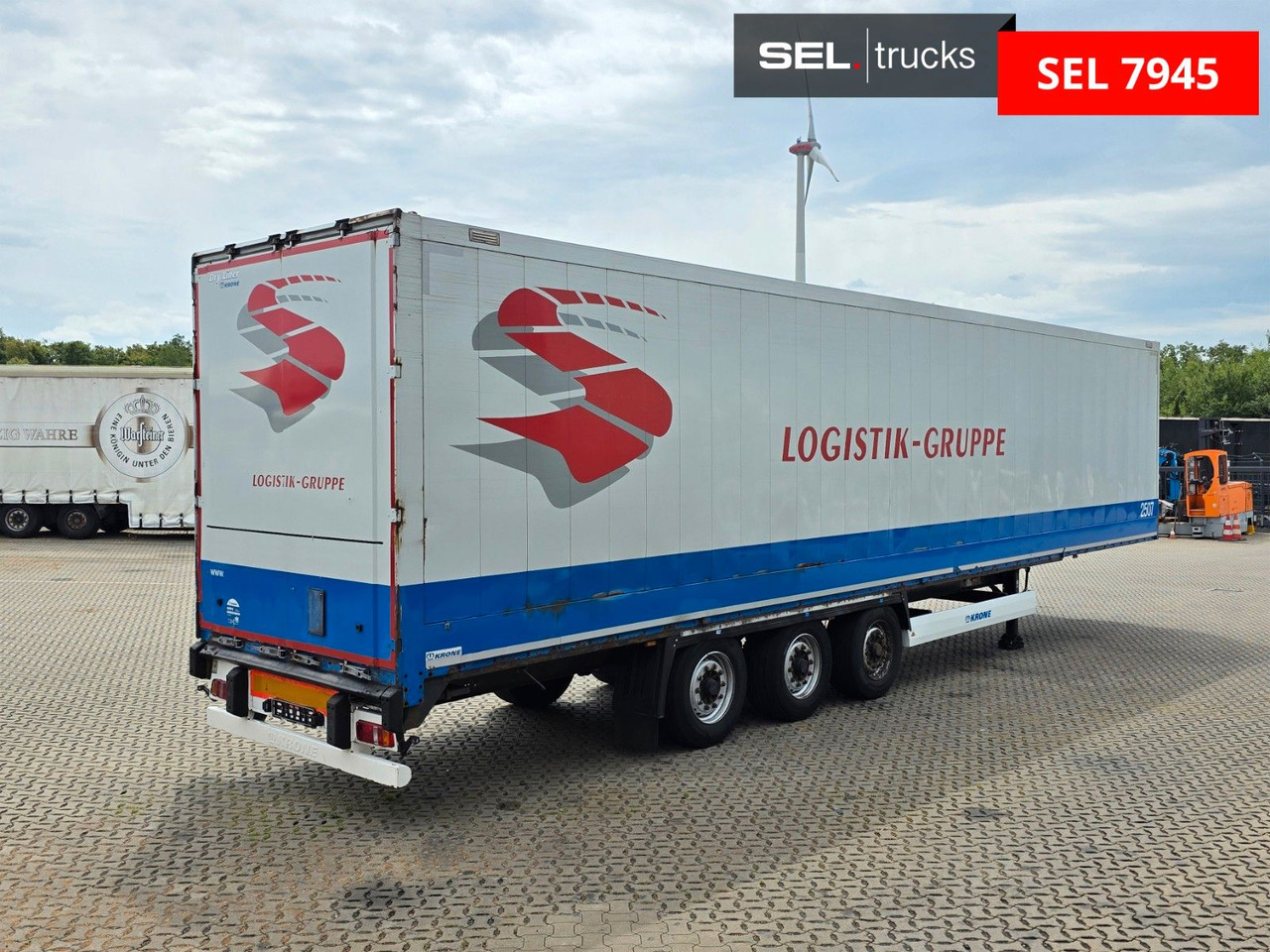 Krone SD / Textil / Liftachse - Koffer Auflieger: das Bild 5 Krone SD / Textil / Liftachse - Koffer Auflieger: das Bild 5