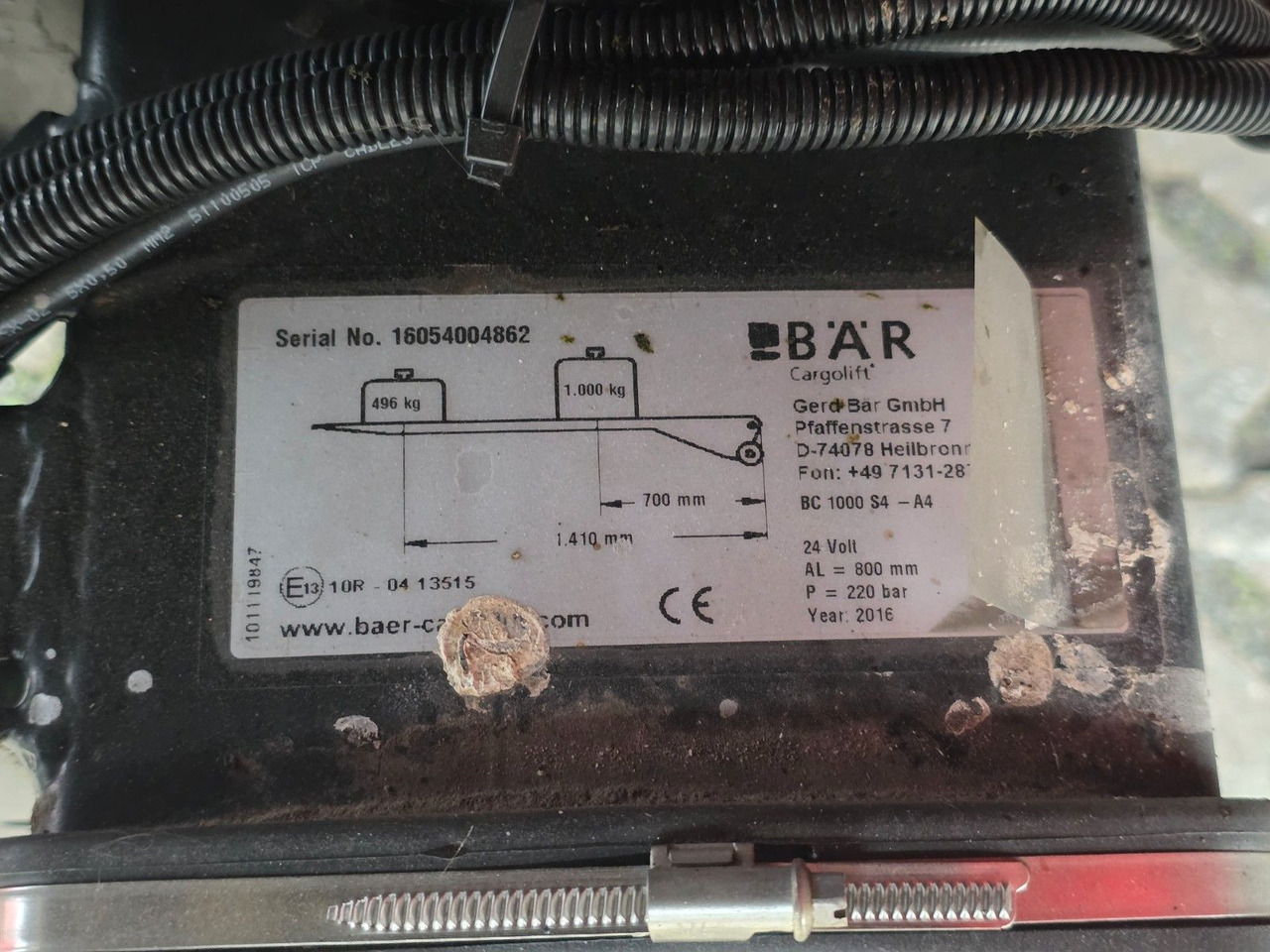 Koffer LKW MAN TGL 12.220 4x2 BL / Ladebordwand: das Bild 19 Koffer LKW MAN TGL 12.220 4x2 BL / Ladebordwand: das Bild 19