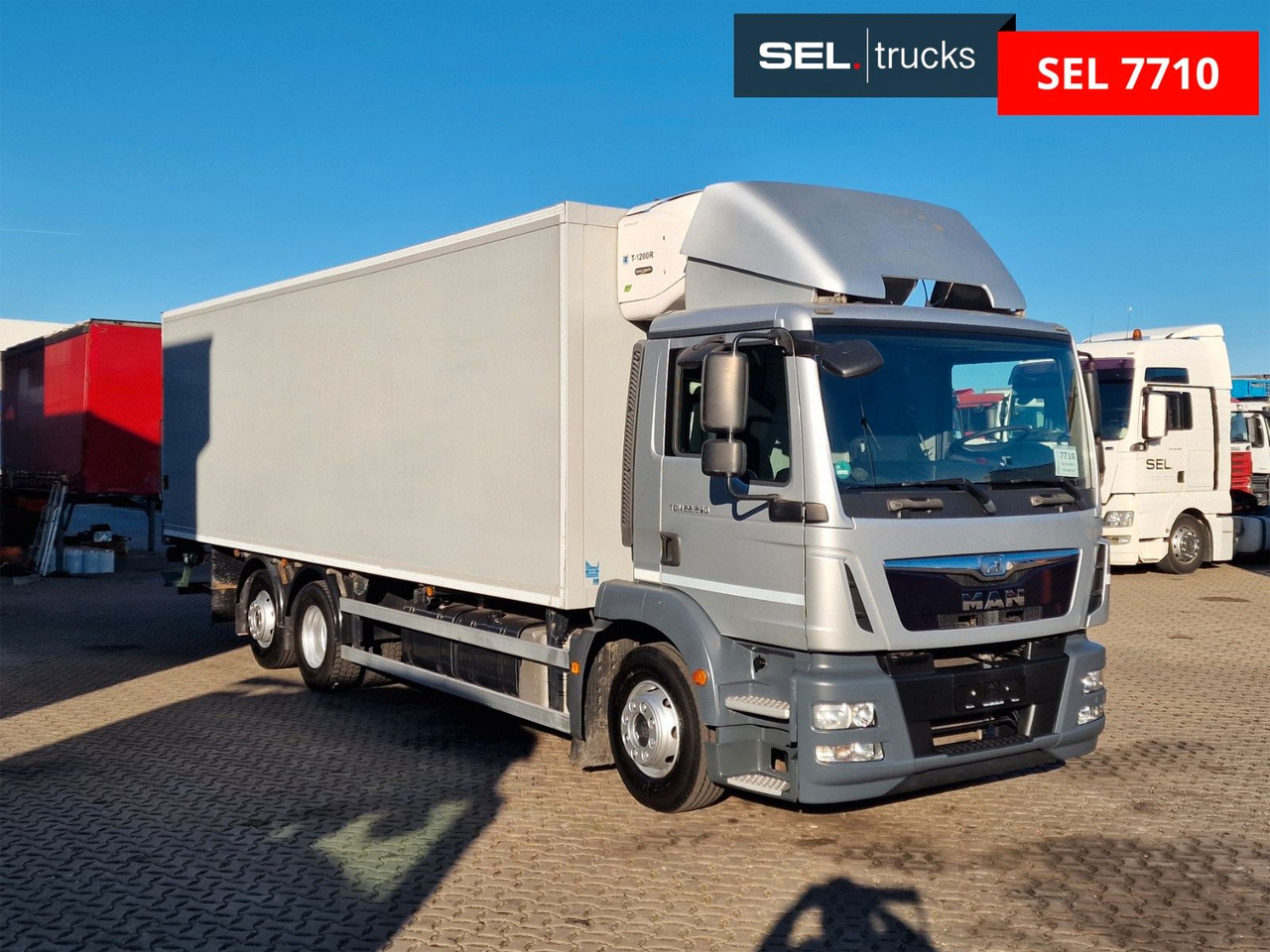 MAN TGM 22.290 6X2-4 LL / Ladebordwand / Thermo King - Kühlkoffer LKW: das Bild 3 MAN TGM 22.290 6X2-4 LL / Ladebordwand / Thermo King - Kühlkoffer LKW: das Bild 3