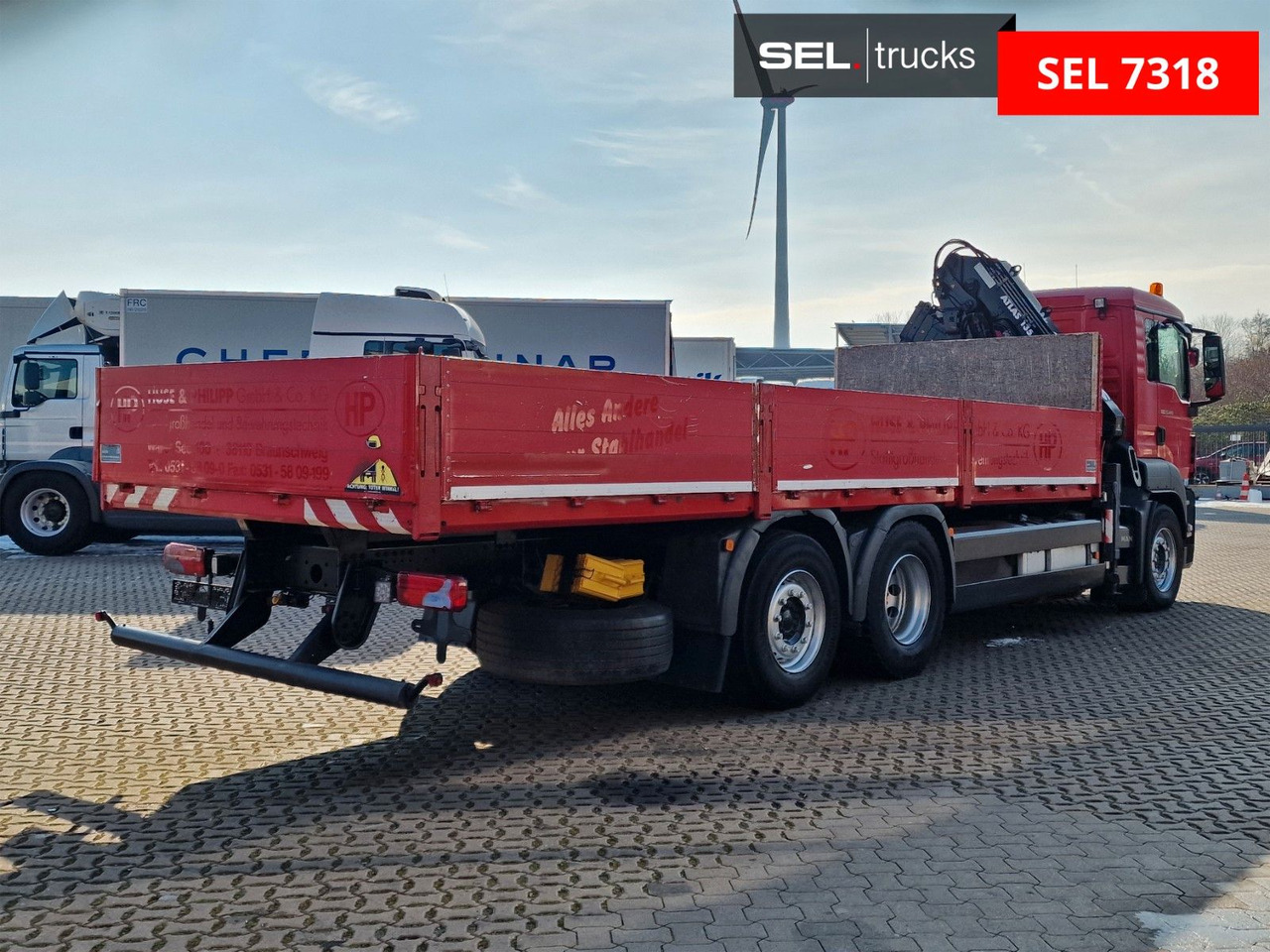 MAN TGS 26.440 6x2-2 BL/Fernbedien. /Lenkachse/Atlas - Autokran: das Bild 5 MAN TGS 26.440 6x2-2 BL/Fernbedien. /Lenkachse/Atlas - Autokran: das Bild 5