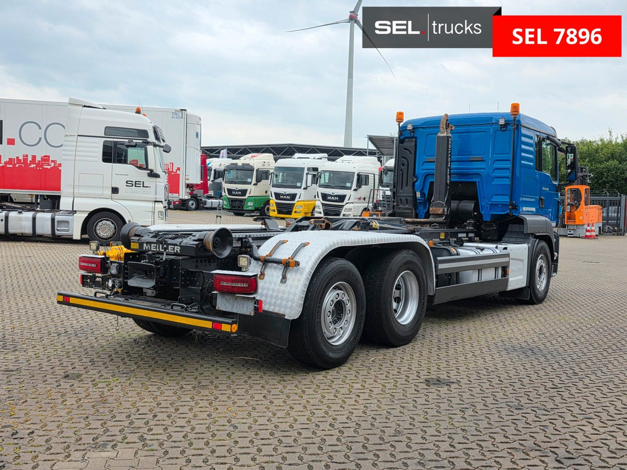 MAN TGS 26.470 6X2-4 BL / Intarder / Lenkachse / 6D - Abrollkipper: das Bild 5 MAN TGS 26.470 6X2-4 BL / Intarder / Lenkachse / 6D - Abrollkipper: das Bild 5