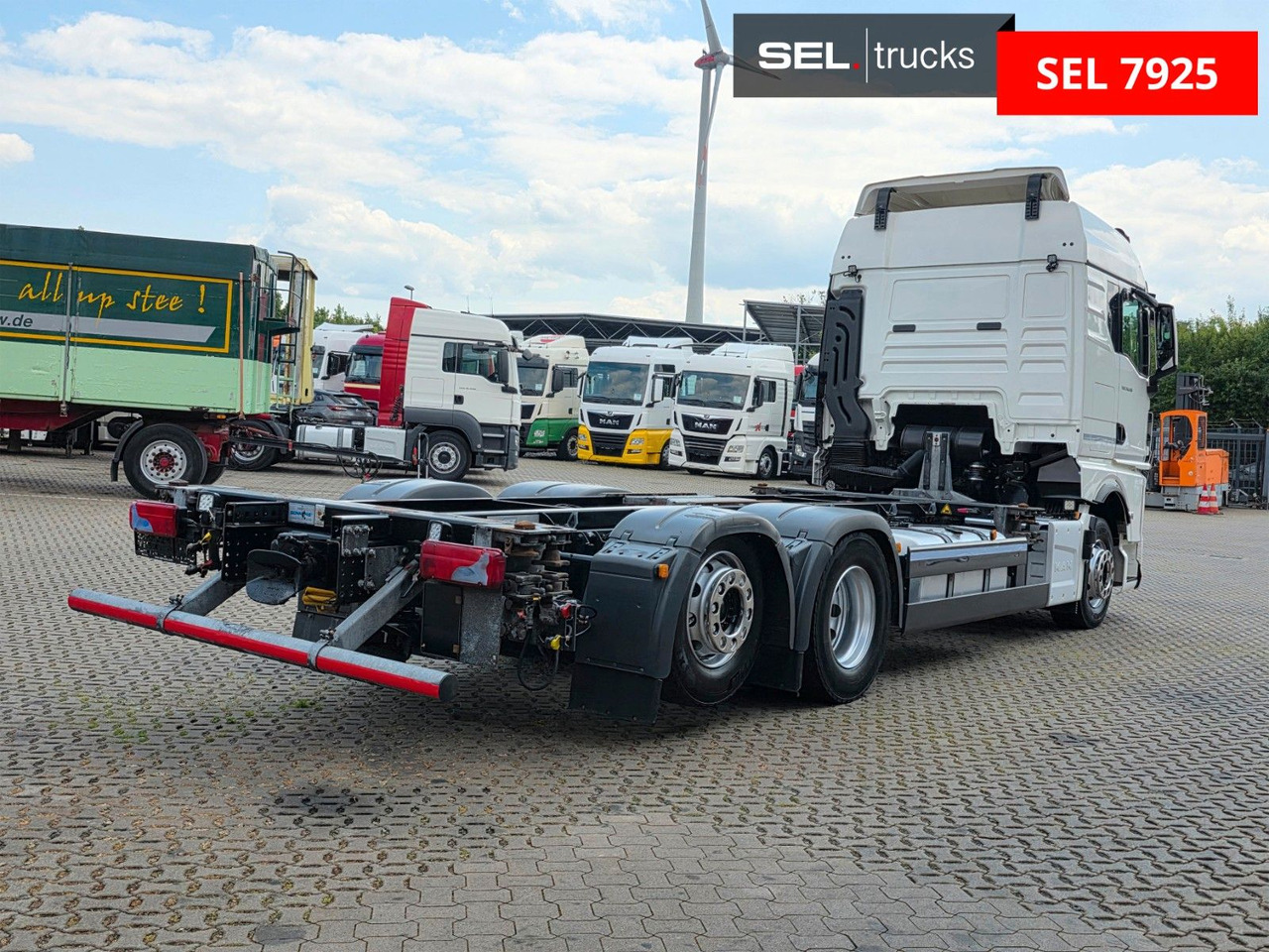 MAN TGX 26.510 6x2-2 LL CH / ZF Intarder / Liftachse - Containerwagen/ Wechselfahrgestell LKW: das Bild 5 MAN TGX 26.510 6x2-2 LL CH / ZF Intarder / Liftachse - Containerwagen/ Wechselfahrgestell LKW: das Bild 5