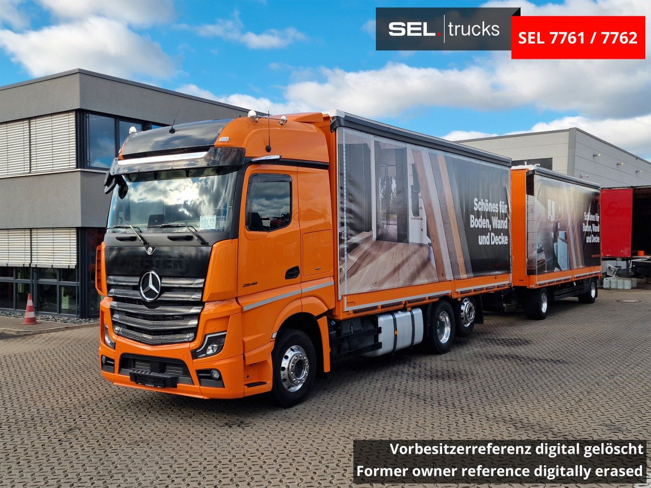Mercedes-Benz Actros 2548 / Retarder / Euro 6E / Aluklappen - Plane LKW: das Bild 1 Mercedes-Benz Actros 2548 / Retarder / Euro 6E / Aluklappen - Plane LKW: das Bild 1