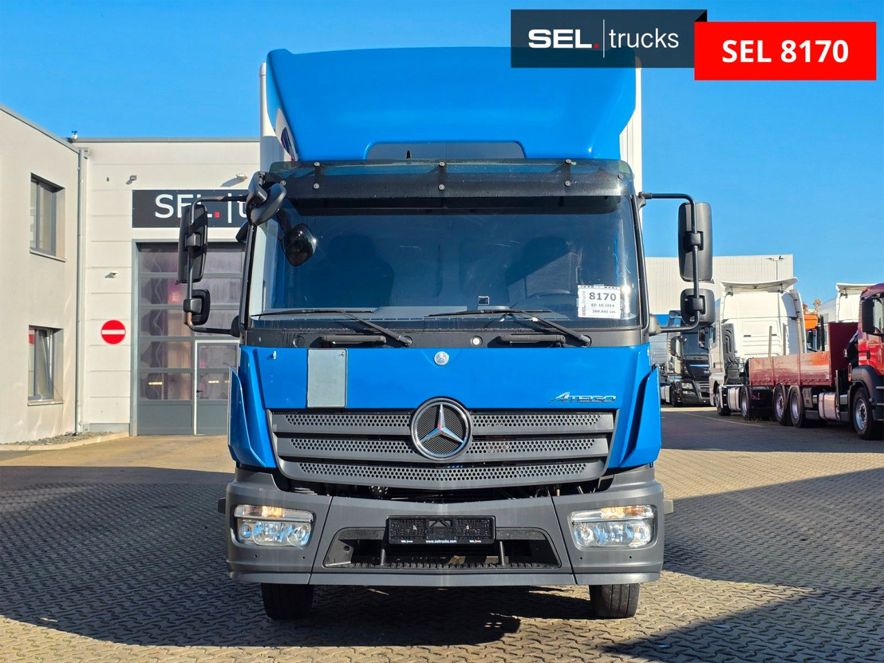 Mercedes-Benz Atego 1218 / Ladebordwand - Koffer LKW: das Bild 2 Mercedes-Benz Atego 1218 / Ladebordwand - Koffer LKW: das Bild 2
