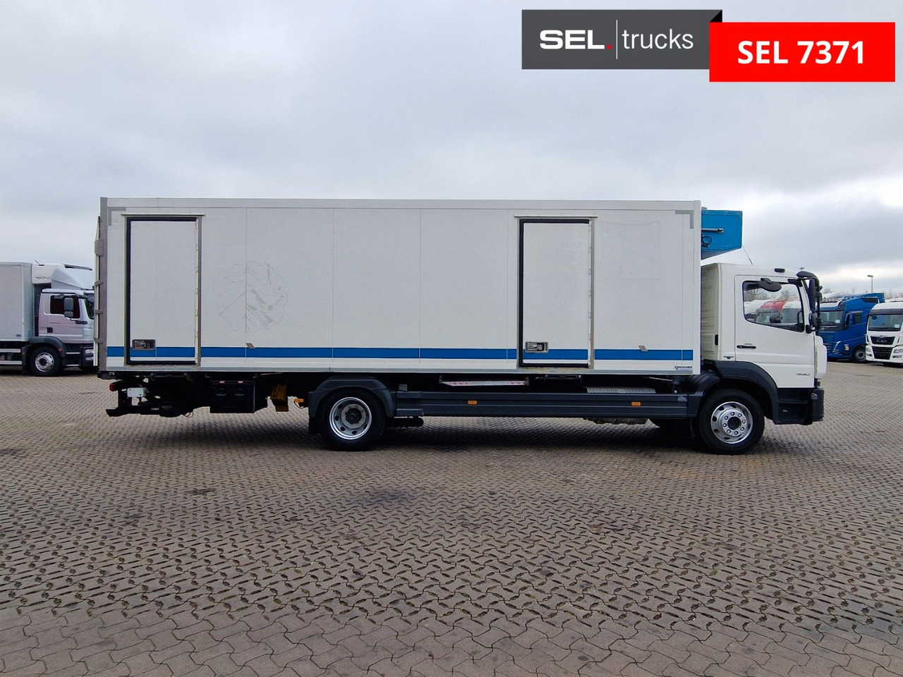 Mercedes-Benz Atego 1530 / Ladebordwand / Frigoblock FK25L - Kühlkoffer LKW: das Bild 4 Mercedes-Benz Atego 1530 / Ladebordwand / Frigoblock FK25L - Kühlkoffer LKW: das Bild 4