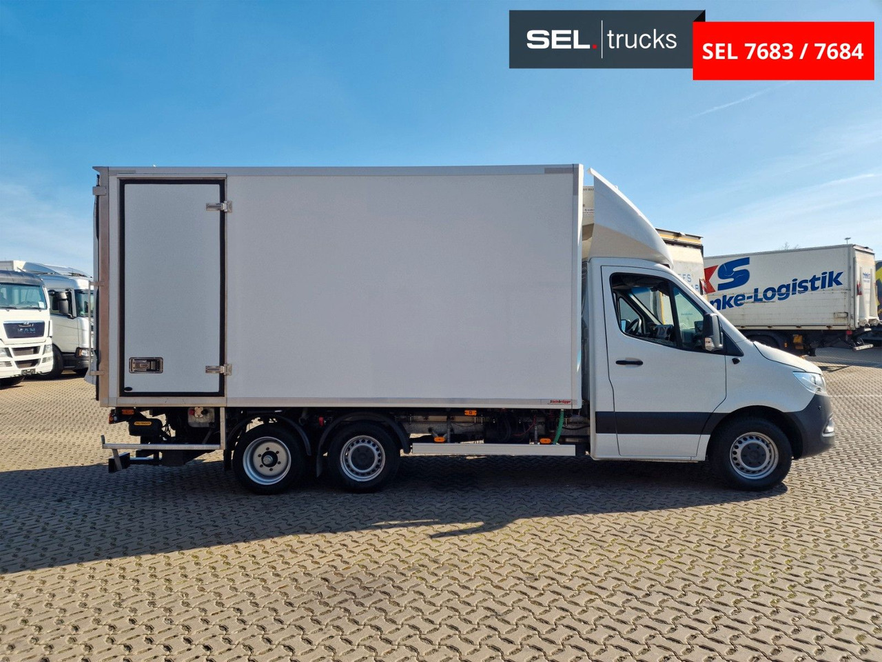 Mercedes-Benz Sprinter / Thermo King V500 / 6D ink. Trailer - Kühltransporter: das Bild 5 Mercedes-Benz Sprinter / Thermo King V500 / 6D ink. Trailer - Kühltransporter: das Bild 5