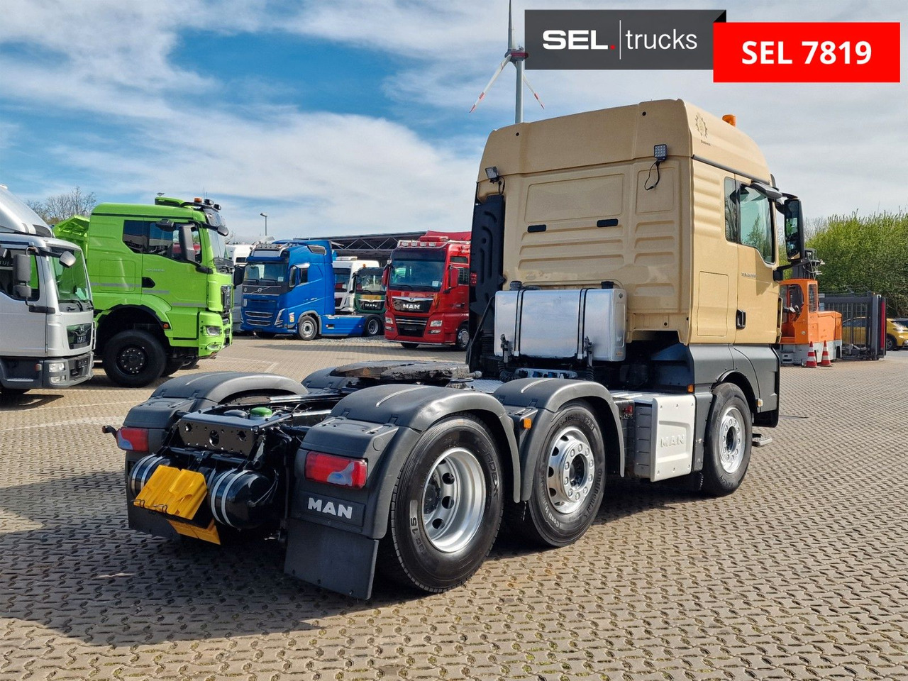 MAN TGX 26.500 6X2/4 BLS / Kipphydraulik / Lenkachse - Sattelzugmaschine: das Bild 5 MAN TGX 26.500 6X2/4 BLS / Kipphydraulik / Lenkachse - Sattelzugmaschine: das Bild 5