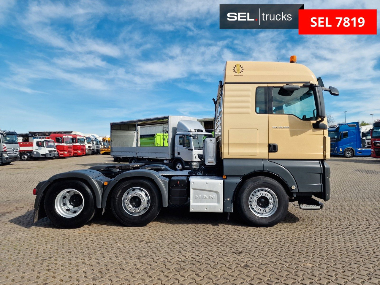 MAN TGX 26.500 6X2/4 BLS / Kipphydraulik / Lenkachse - Sattelzugmaschine: das Bild 4 MAN TGX 26.500 6X2/4 BLS / Kipphydraulik / Lenkachse - Sattelzugmaschine: das Bild 4