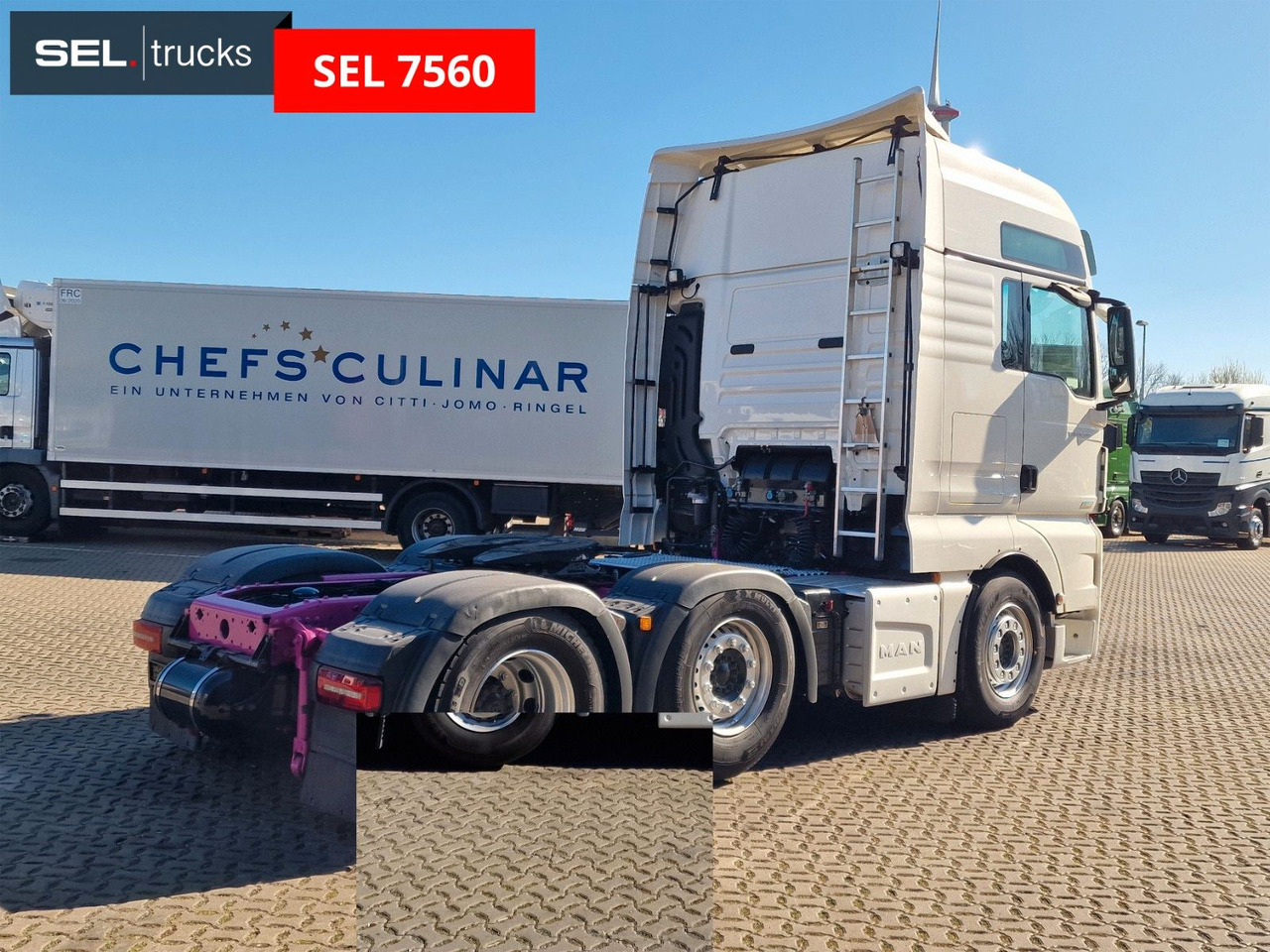 MAN TGX 26.580 6x2/4 BLS / Intarder Lenkachse - Sattelzugmaschine: das Bild 5 MAN TGX 26.580 6x2/4 BLS / Intarder Lenkachse - Sattelzugmaschine: das Bild 5