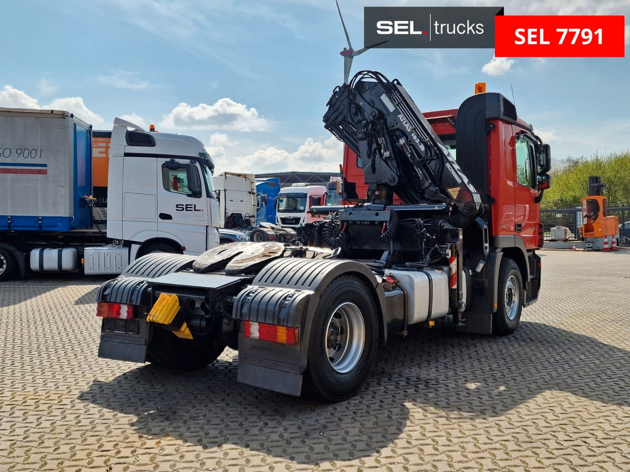 Mercedes-Benz Actros 1844 / Retarder / Fernbedienung / Atlas - Sattelzugmaschine: das Bild 5 Mercedes-Benz Actros 1844 / Retarder / Fernbedienung / Atlas - Sattelzugmaschine: das Bild 5