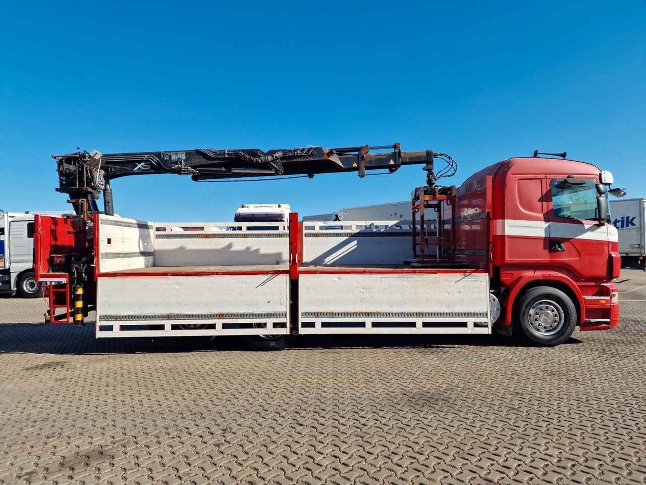 Autokran Scania R 340 LB6X2*4MNA /Retarder /HIAB 166K /Lenkachse: das Bild 9