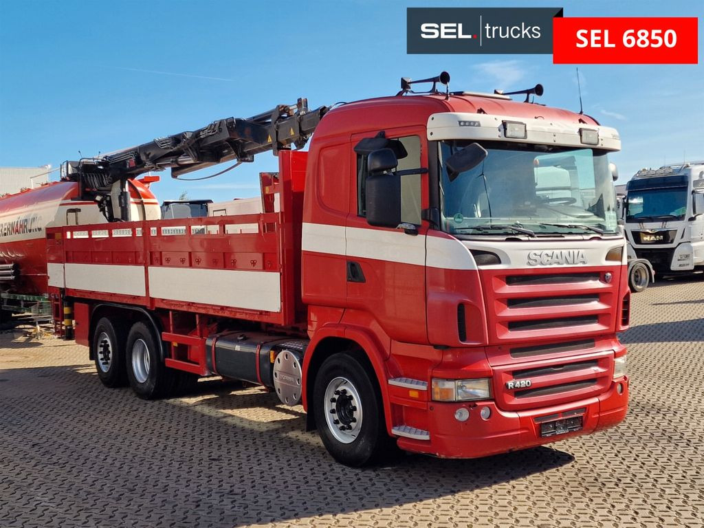 Scania R 380 LB6X2*4MNA / Retarder / HIAB 166K Scania R 380 LB6X2*4MNA / Retarder / HIAB 166K - Autokran, Pritsche LKW: das Bild 3 Scania R 380 LB6X2*4MNA / Retarder / HIAB 166K Scania R 380 LB6X2*4MNA / Retarder / HIAB 166K - Autokran, Pritsche LKW: das Bild 3
