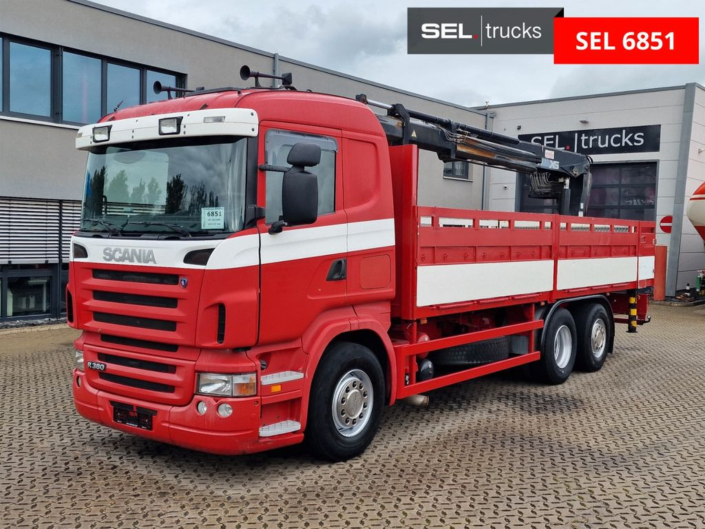 Scania R 380 LB6X2*4MNA / Retarder / HIAB / Lenkachse - Autokran, Pritsche LKW: das Bild 1 Scania R 380 LB6X2*4MNA / Retarder / HIAB / Lenkachse - Autokran, Pritsche LKW: das Bild 1