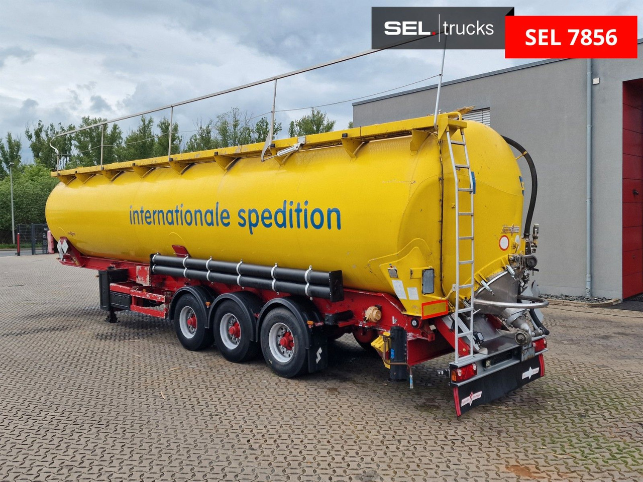 Siloauflieger Spitzer SK2766 CAL GGVS / Kippsilo / 66m3 / ADR AT: das Bild 7