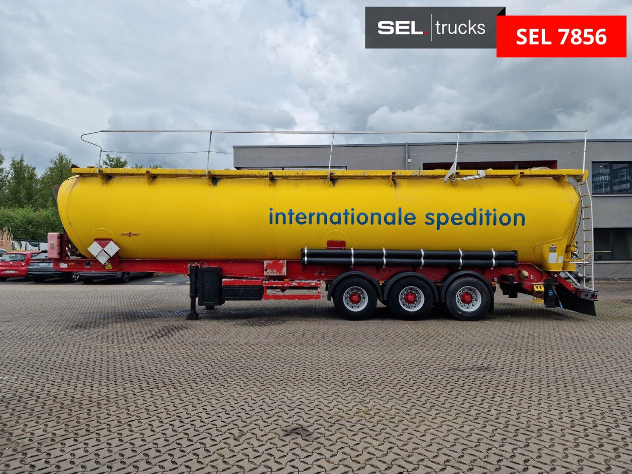 Siloauflieger Spitzer SK2766 CAL GGVS / Kippsilo / 66m3 / ADR AT: das Bild 8