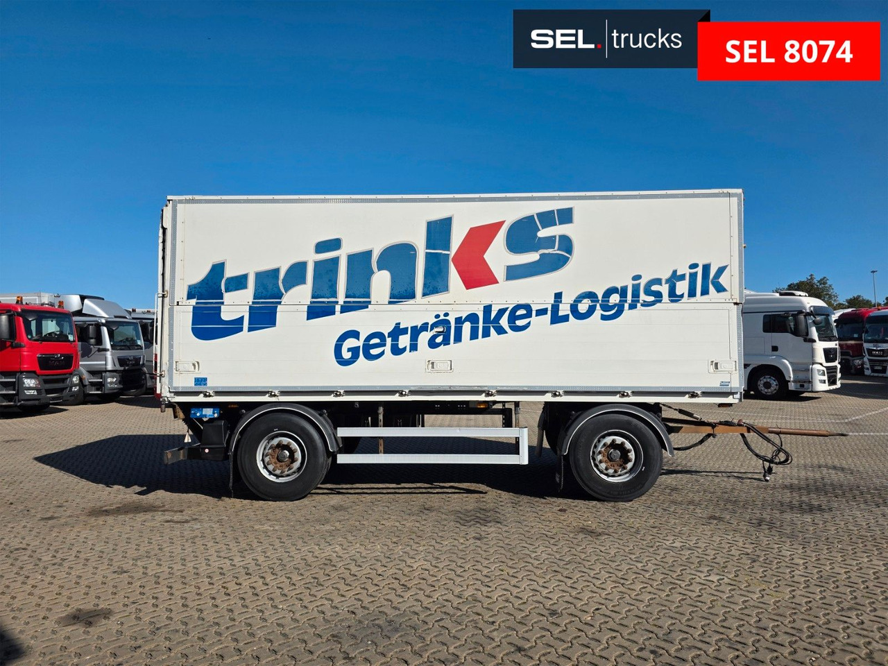 System Trailer PRASL 18 / Ladebordwand - Getränkeaufbau Anhänger: das Bild 4 System Trailer PRASL 18 / Ladebordwand - Getränkeaufbau Anhänger: das Bild 4