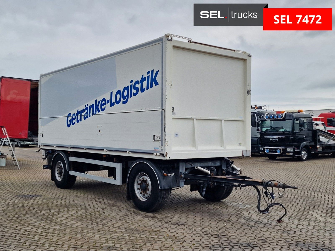 Web-Trailer PRASQ 18 / Ladebordwand - Getränkeaufbau Anhänger: das Bild 3 Web-Trailer PRASQ 18 / Ladebordwand - Getränkeaufbau Anhänger: das Bild 3