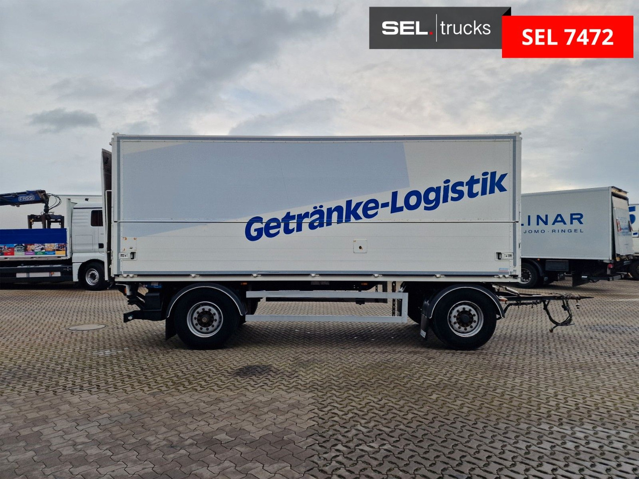 Web-Trailer PRASQ 18 / Ladebordwand - Getränkeaufbau Anhänger: das Bild 4 Web-Trailer PRASQ 18 / Ladebordwand - Getränkeaufbau Anhänger: das Bild 4