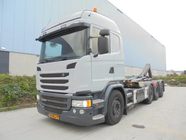 Scania G450 8X2 RETARDER - Abrollkipper: das Bild 1 Scania G450 8X2 RETARDER - Abrollkipper: das Bild 1
