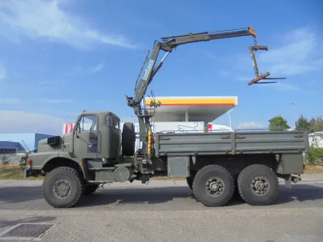 Pritsche LKW, Autokran Volvo N 10 6X6 L + FASSI: das Bild 6