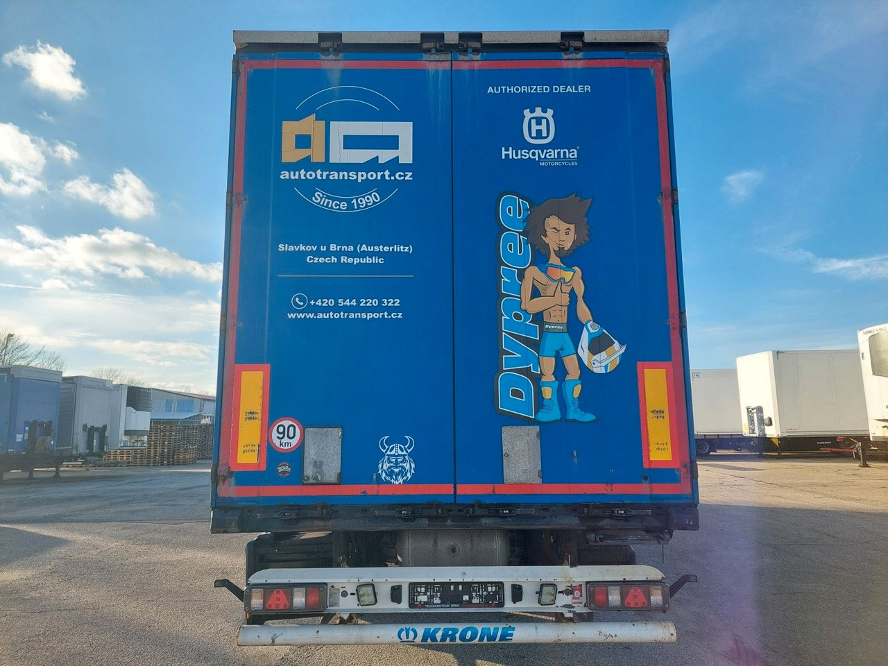 Krone SD Standard Coil Mulde lenkbare Hinterachse - Planenauflieger: das Bild 5 Krone SD Standard Coil Mulde lenkbare Hinterachse - Planenauflieger: das Bild 5