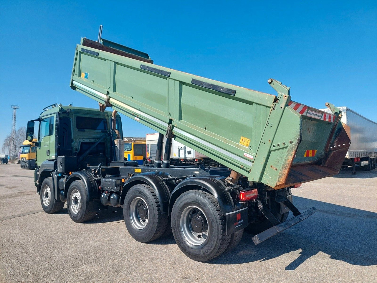 MAN TGS 35.460 BB Meiller Bordmatik 8x4 - Kipper: das Bild 3 MAN TGS 35.460 BB Meiller Bordmatik 8x4 - Kipper: das Bild 3