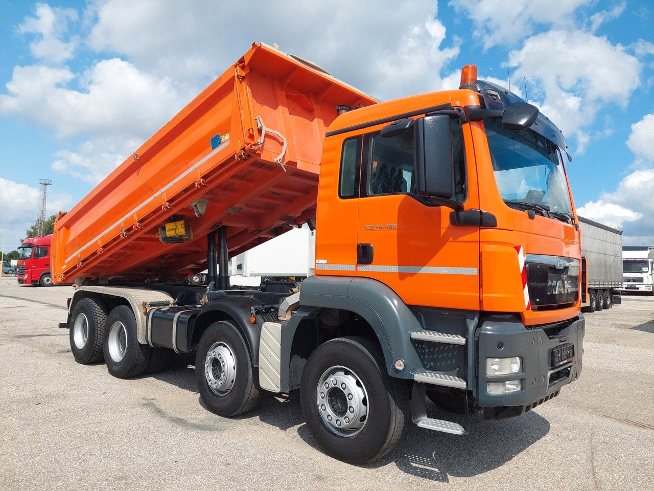 MAN TGS 35.480 8x4 BB Meiller Bordmatik - Kipper: das Bild 2 MAN TGS 35.480 8x4 BB Meiller Bordmatik - Kipper: das Bild 2